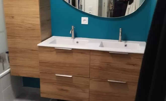 Installation de meubles et vasque de salle de bain., Chambéry, Détech’fuite Solutions